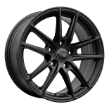Alu kola Racing Line B1155, 16x7 5x112 ET42, černá matná