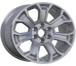 Alu kola Racing Line B1316, 22x9 6x139.7 ET24, stříbrná metalíza