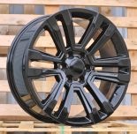 Alu kola Racing Line B1332, 22x9 6x139.7 ET24, černá lesklá (zátěžová)