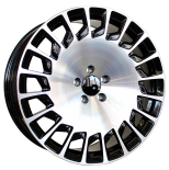 Alu kola Racing Line B1464, 19x9.5 5x112 ET40, černá + leštění