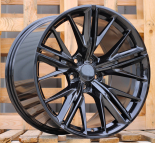 Alu kola Racing Line B1609, 20x10 5x120 ET23, černá lesklá