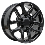 Alu kola Racing Line B1623, 18x7.5 6x139.7 ET25, černá lesklá