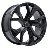 Alu kola Racing Line B1637, 22x10 5x112 ET20, černá lesklá
