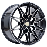 Alu kola Racing Line B1674, 19x9 5x112 ET40, černá + leštění