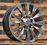 Alu kola Racing Line B1734, 20x8.5 5x150 ET50, titanová metalíza (zátěžová)