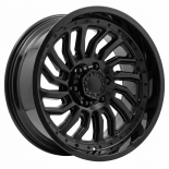 Alu kola Racing Line B1757, 20x10 6x135 ET-15, černá lesklá