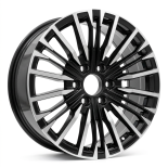 Alu kola Racing Line B1767, 20x8 6x139.7 ET30, černá + leštění (zátěžová)