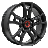 Alu kola Racing Line B1857, 20x8.5 5x150 ET55, černá matná