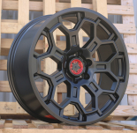 Alu kola Racing Line B1858, 22x9 6x139.7 ET15, černá matná (zátěžová)