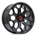 Alu kola Racing Line B1858, 22x9 6x139.7 ET20, černá matná