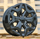 Alu kola Racing Line B2042, 17x7 5x114.3 ET48, černá lesklá