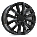 Alu kola Racing Line B3023, 16x6.5 6x120 ET50, černá lesklá (zátěžová)