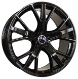 Alu kola Racing Line B5131, 21x10 5x112 ET20, černá lesklá (zátěžová)