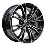 Alu kola Racing Line B5199, 14x6 4x100 ET38, černá + leštění