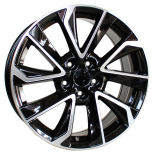 Alu kola Racing Line B5463, 18x8 5x100 ET40, černá + leštění