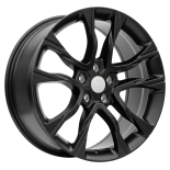 Alu kola Racing Line B5755, 20x8.5 5x120 ET43.5, černá matná (zátěžová)
