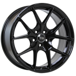 Alu kola Racing Line B5796, 17x7.5 5x108 ET40, černá lesklá