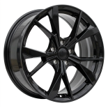 Alu kola Racing Line B5808, 18x7.5 5x112 ET45, černá lesklá (zátěžová)