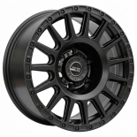 Alu kola Racing Line B5877, 17x8 6x139.7 ET15, černá matná (zátěžová)