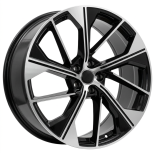 Alu kola Racing Line B5907, 18x8 5x112 ET39, černá + leštění