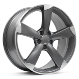 Alu kola Racing Line BK217, 18x8 5x112 ET45, saténová šedá