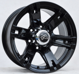 Alu kola Racing Line BK311, 15x8 5x139.7 ET1, černá lesklá