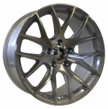 Alu kola Racing Line BK663, 18x9.5 5x120 ET38, stříbrná + leštění