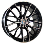 Alu kola Racing Line BK796, 20x9.5 5x120 ET40, černá + leštění