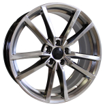 Alu kola Racing Line BK864, 17x7.5 5x112 ET45, titanová metalíza