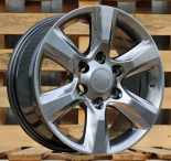 Alu kola Racing Line BY433, 17x7.5 6x139.7 ET25, titanová metalíza (zátěžová)