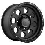Alu kola Racing Line BY531, 16x10 6x139.7 ET-10, černá matná