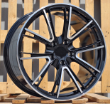 Alu kola Racing Line CQRGW1058, 21x11 5x130 ET65, černá + leštění (zátěžová)