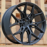 Alu kola Racing Line D1673, 22x9.5 6x139.7 ET24, saténová černá (zátěžová)