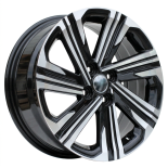 Alu kola Racing Line D1822, 14x5.5 4x100 ET45, černá + leštění