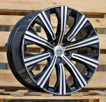 Alu kola Racing Line F0054, 20x9 5x108 ET39, černá + leštění