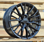 Alu kola Racing Line F0133, 17x7.5 5x114.3 ET40, černá lesklá