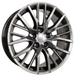 Alu kola Racing Line F0133, 20x8 5x114.3 ET30, titanová metalíza