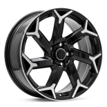 Alu kola Racing Line F3051, 18x8 5x114.3 ET40, černá + leštění