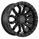 Alu kola Racing Line F3090, 18x8.5 6x139.7 ET35, saténová černá