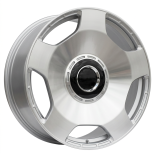 Alu kola Racing Line F5133, 22x10 5x130 ET36, stříbrná + leštění (zátěžová)