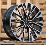 Alu kola Racing Line F733, 19x8.5 5x112 ET40, černá + leštění