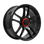Alu kola Racing Line F9826, 19x8.5 10x100 ET45, černá lesklá