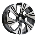 Alu kola Racing Line FB007, 22x10 5x112 ET20, černá + leštění