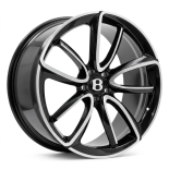 Alu kola Racing Line FB0493, 21x9.5 5x112 ET41, černá + leštění (zátěžová)
