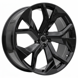 Alu kola Racing Line FB0544, 22x10 5x112 ET20, černá lesklá (zátěžová)