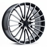 Alu kola Racing Line FB0566P, 21x10 5x112 ET35, černá + leštění (zátěžová)