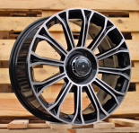Alu kola Racing Line FBX003, 20x9.5 5x112 ET43, černá + leštění (zátěžová)