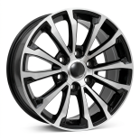 Alu kola Racing Line FBX075, 17x7.5 6x139.7 ET25, černá + leštění