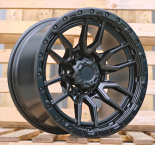 Alu kola Racing Line FBX109, 17x9 6x139.7 ET, černá matná