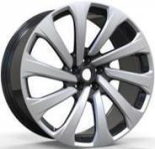 Alu kola Racing Line FBX191, 22x9.5 5x120 ET45, šedivá matná (zátěžová)
